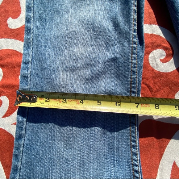 American Rag Low rise Jeans Super Flare size 2 26 short - Picture 10 of 16